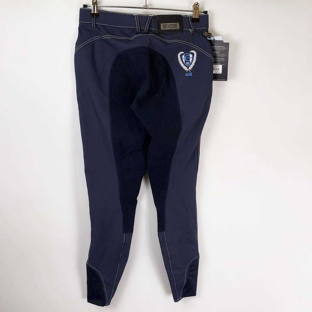 【中古・未使用品】Covalliero カバリエロ Riding Breeches Detroit フルグリップ キュロット サイズIT44 ネイビー レディース 乗馬 馬術 未使用】Covalliero カバリエロ Riding Breeches Detroit キュロット