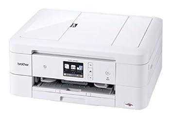 【中古】(旧モデル) brother A4インクジェット複合機 DCP-J973N-W (12ipm/両面印刷/有線・無線LAN/ADF/手差し/レーベル印刷)