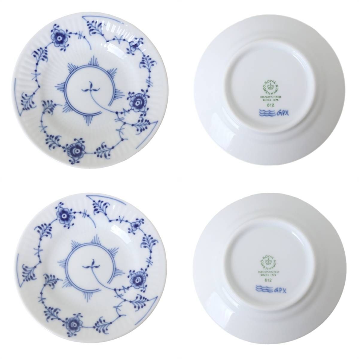 Royal Copenhagen ロイヤル コペンハーゲン ミニプレート 5枚