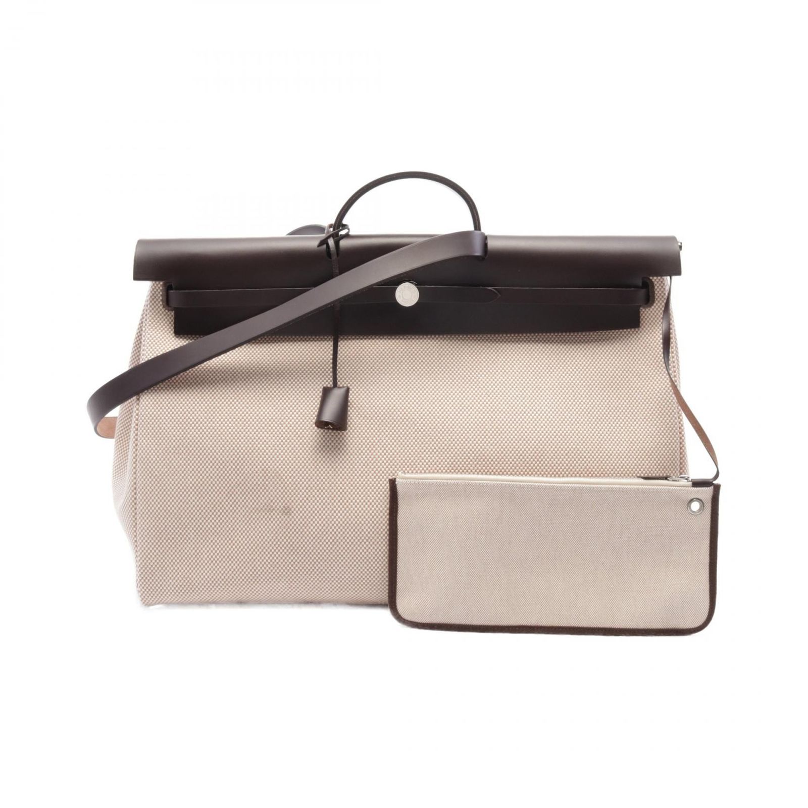 エルメス HERMES ハンドバッグ エールバッグジップ50 ルトゥルネ 