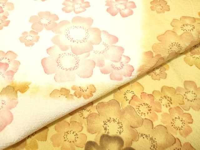 平和屋着物○訪問着 作家物 舞花文 正絹 逸品 DAAT1383tw - メルカリ