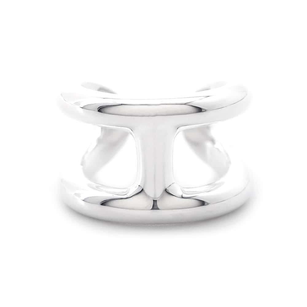 dior ディオール 指輪 リング シルバー Dior シルバーリング クリスタル Lサイズ Petit CD リング シルバー