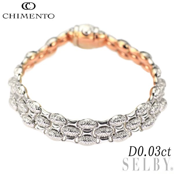 CHIMENTO キメント ダイヤモンド リング K18PG（キメント K18WG