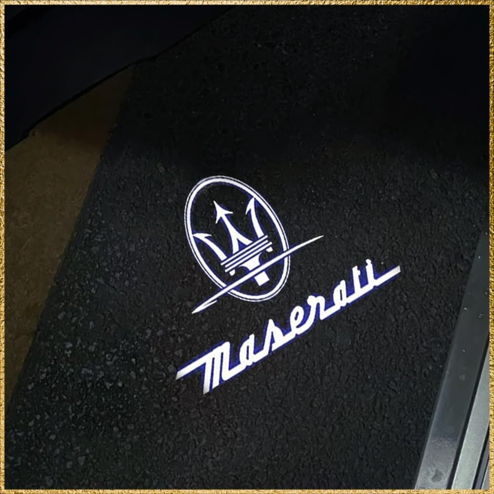 Color:Maserati-1 カーテシライト 車用 カーテシーランプ LED