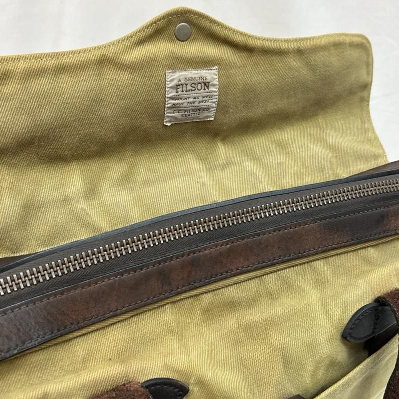 美品!!  FILSON  フィルソン2wayショルダーバッグ 大人のワークスタイル！FILSON(フィルソン)の2WAYショルダー