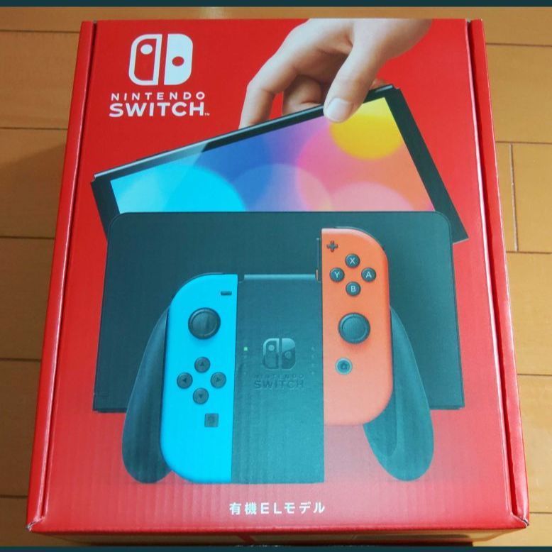 Nintendo Switch 有機el ネオンブルー ネオンレッド - メルカリ