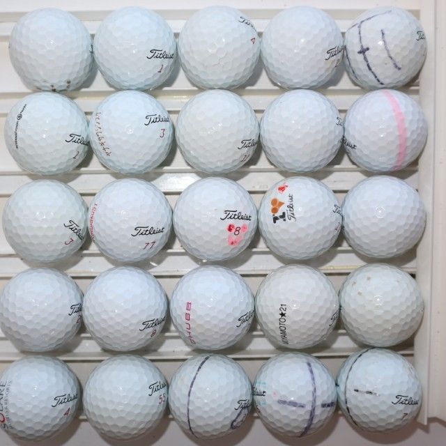 25個 プロV1x 旧モデル Bランク prov1x タイトリスト 中古