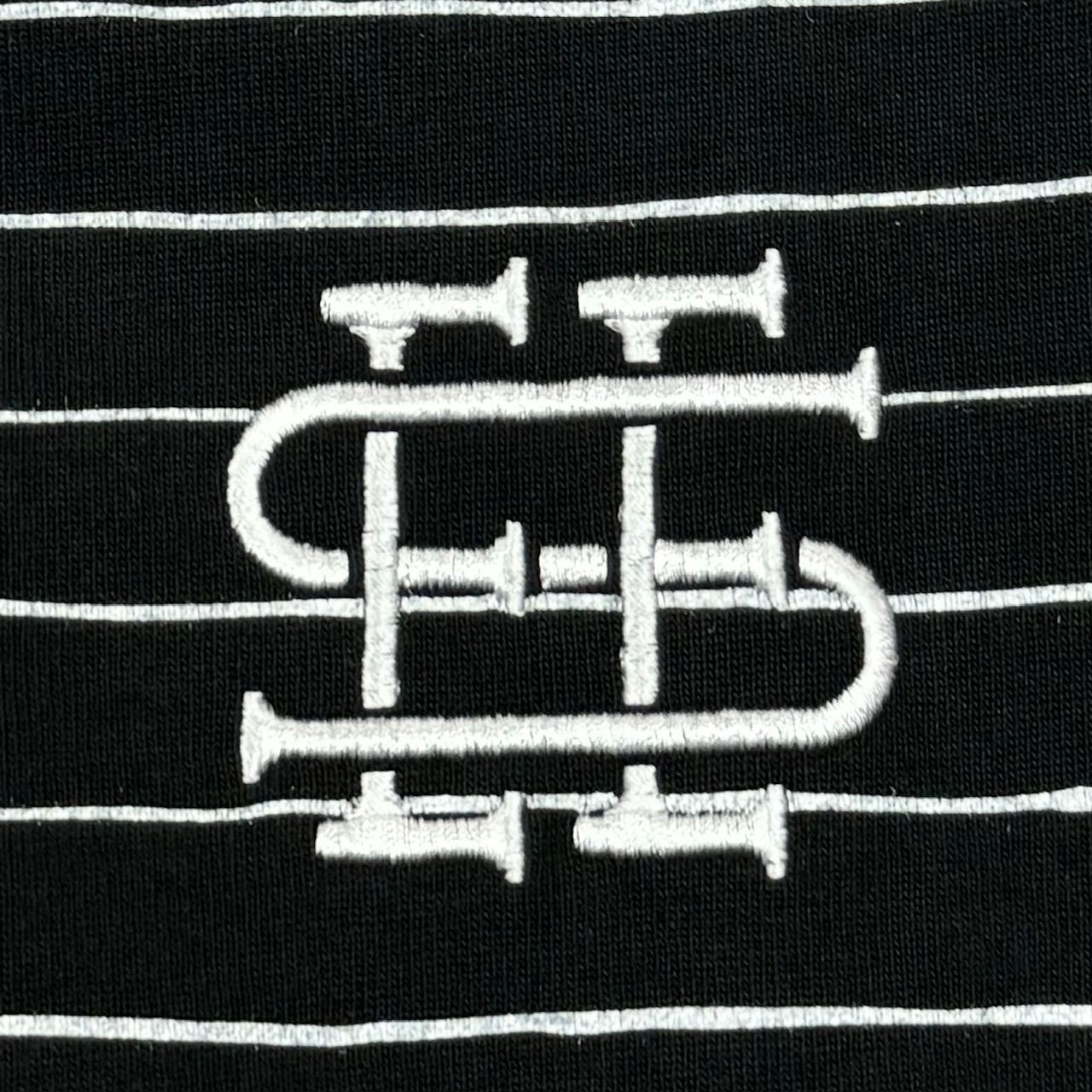 未使用品 SEESEE 24SS Super Big Round Gritter Boarder Tee Black 