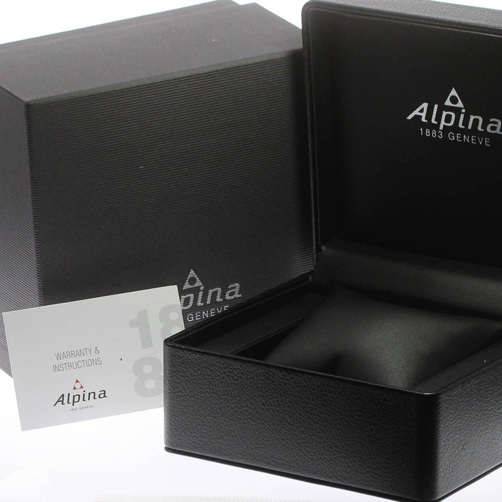 アルピナ Alpina AL-247BR4FBS6 スタータイマー GMT デイト クォーツ ...21mm保証書の情報