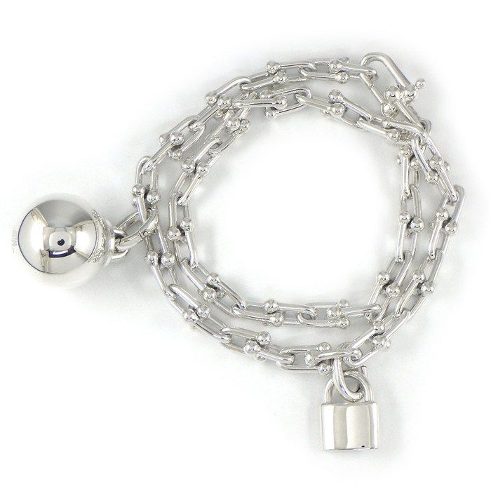 ティファニー ハードウェア ボールブレスレット スターリング