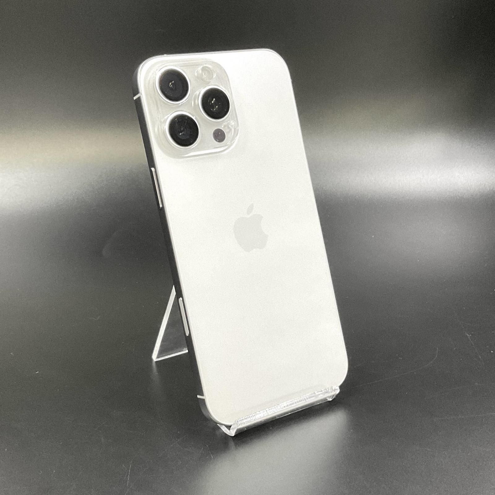 超美品 iPhone16 Pro 256GB ホワイトチタニウム SIMフリー