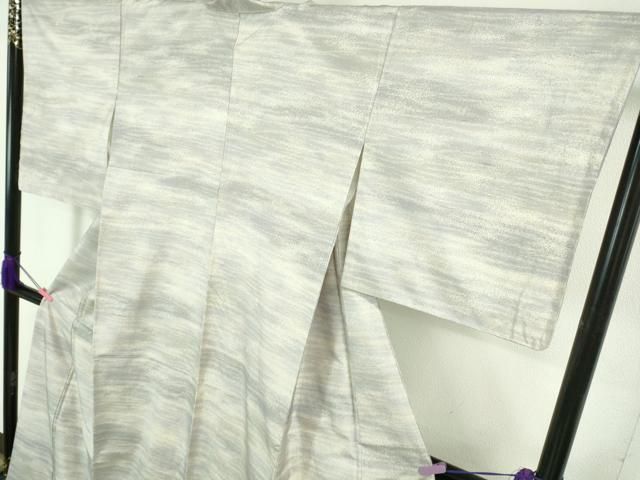 平和屋着物■極上　石川県指定無形文化財　牛首紬　白山工房　手織り　霞文　逸品　未使用　DZAA6939kh5 平和屋着物□極上 石川県指定無形文化財 牛首紬 白山工房 手織り 霞文