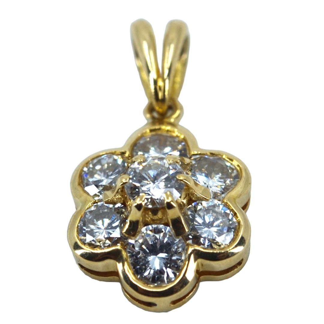 K18 ダイヤモンドペンダントトップ