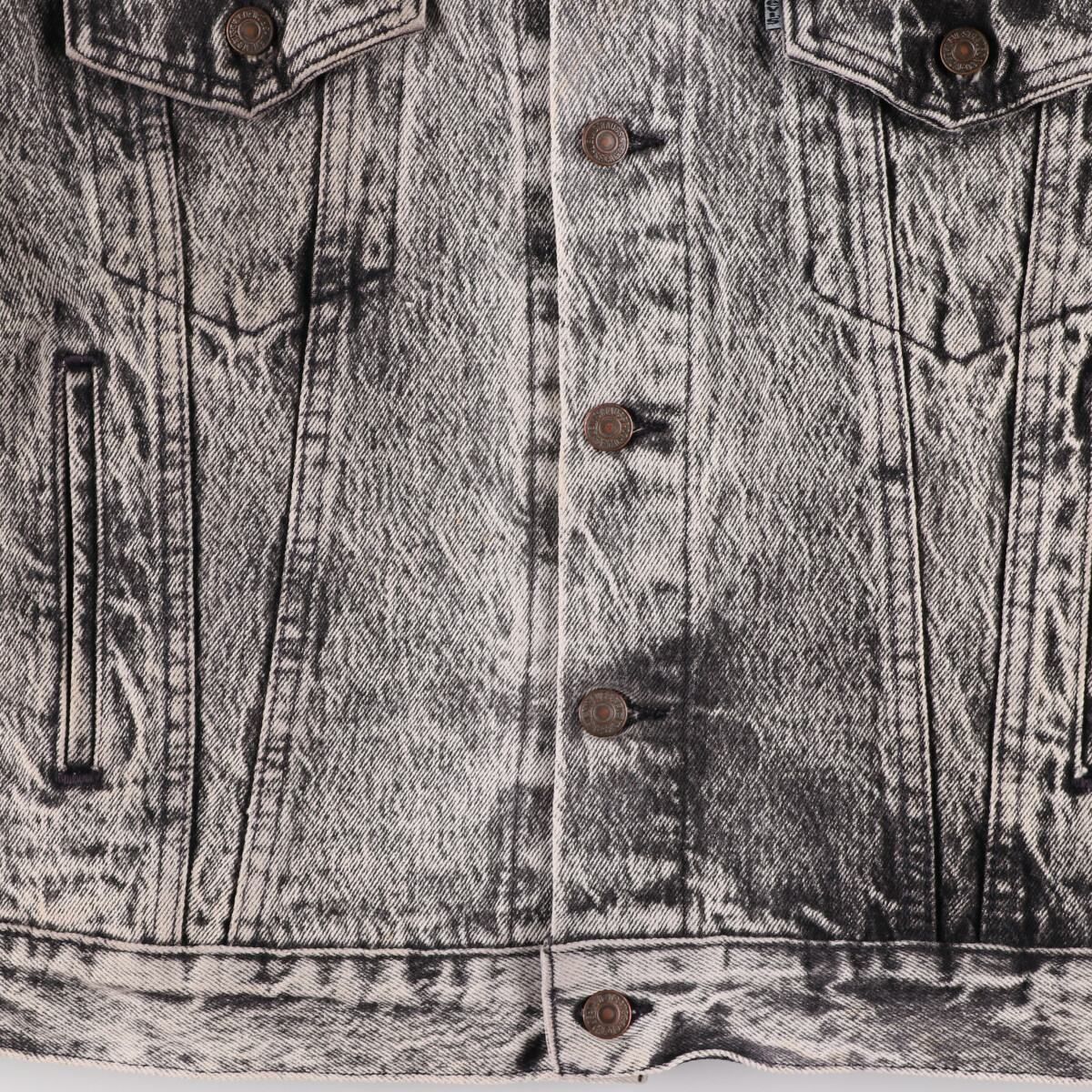 古着 90年代 リーバイス Levi's 70507-0550 先染め ブラック デニム