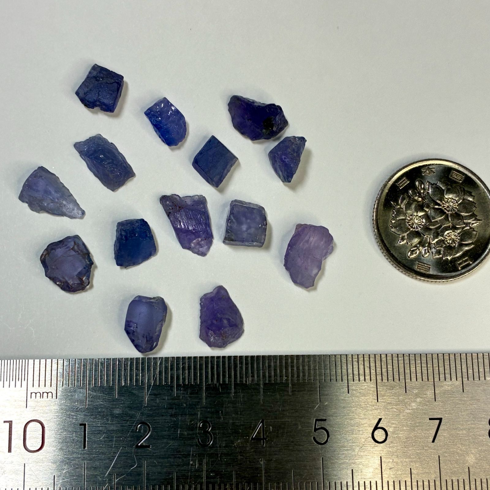 タンザナイト 現物のみセット販売 原石 鉱物 天然石 パワーストーン No.1669