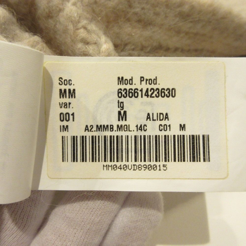 美品 Max Mara STUDIO マックスマーラステュディオ アルパカウール混合 Vネック オーバーサイズ ニット セーター Mサイズ ベージュ レディース 古着 中古 美品 Max Mara STUDIO マックスマーラステュディオ アルパカ