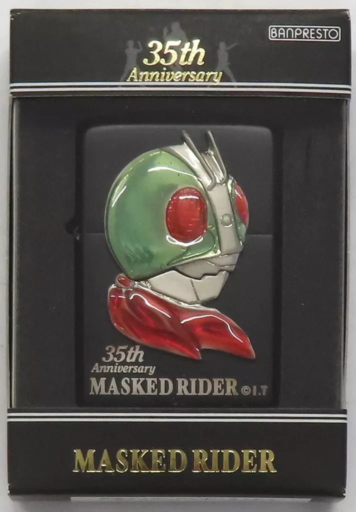 ZIPPO ライター 仮面ライダー1号 フェイス 35thVer. ZIPPOライター 仮面ライダー