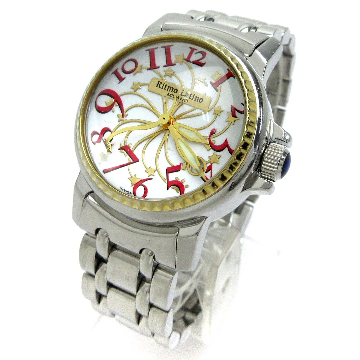 正規稼動品】リトモラティーノ クォーツ ドーム型 白文字盤 レディース 腕時計 - 時計