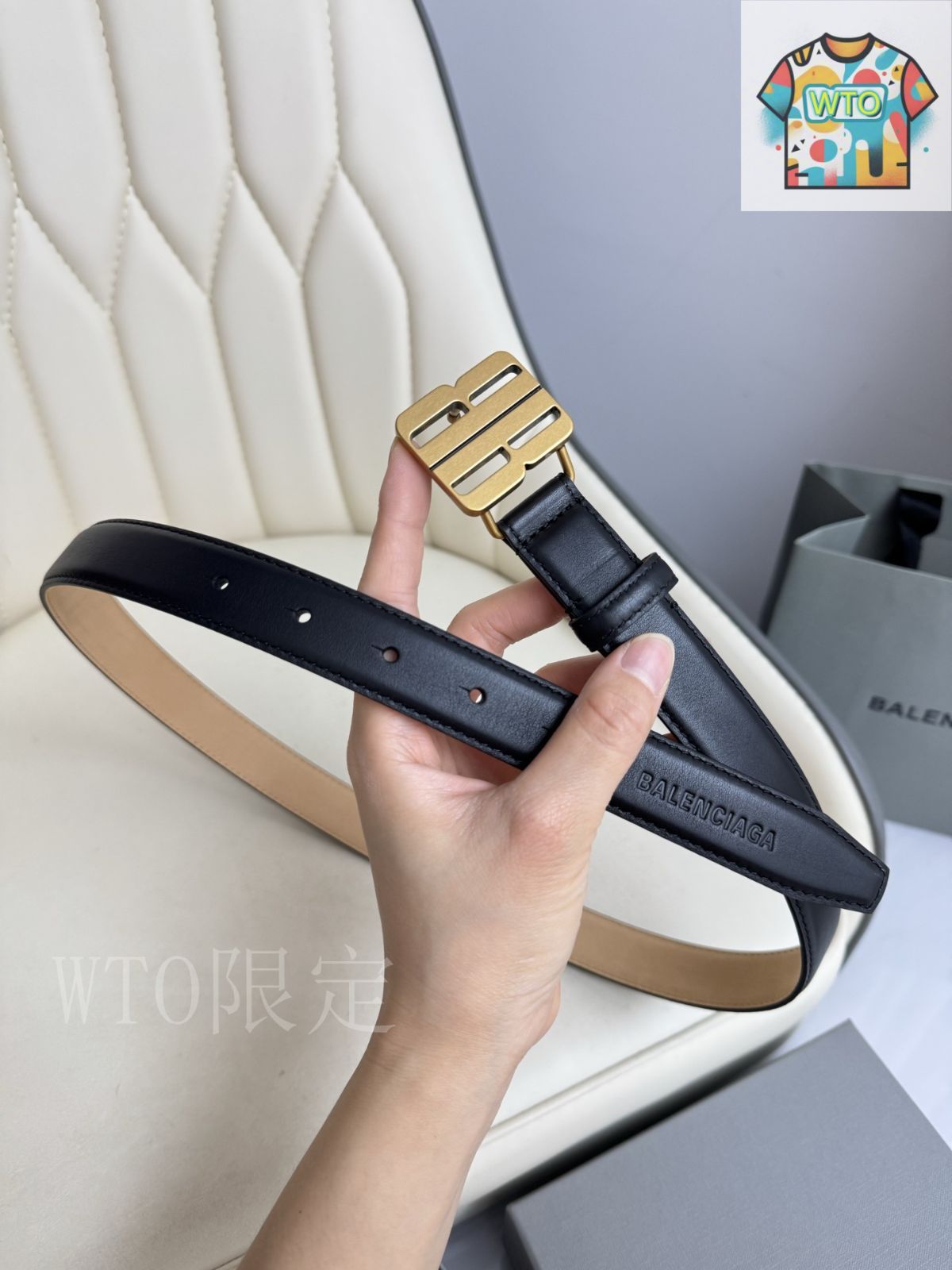 新品 BALENCIAGA バレンシアガ ストラップ BALENCIAGA バレンシアガ ネックストラップ メンズ アウトレット