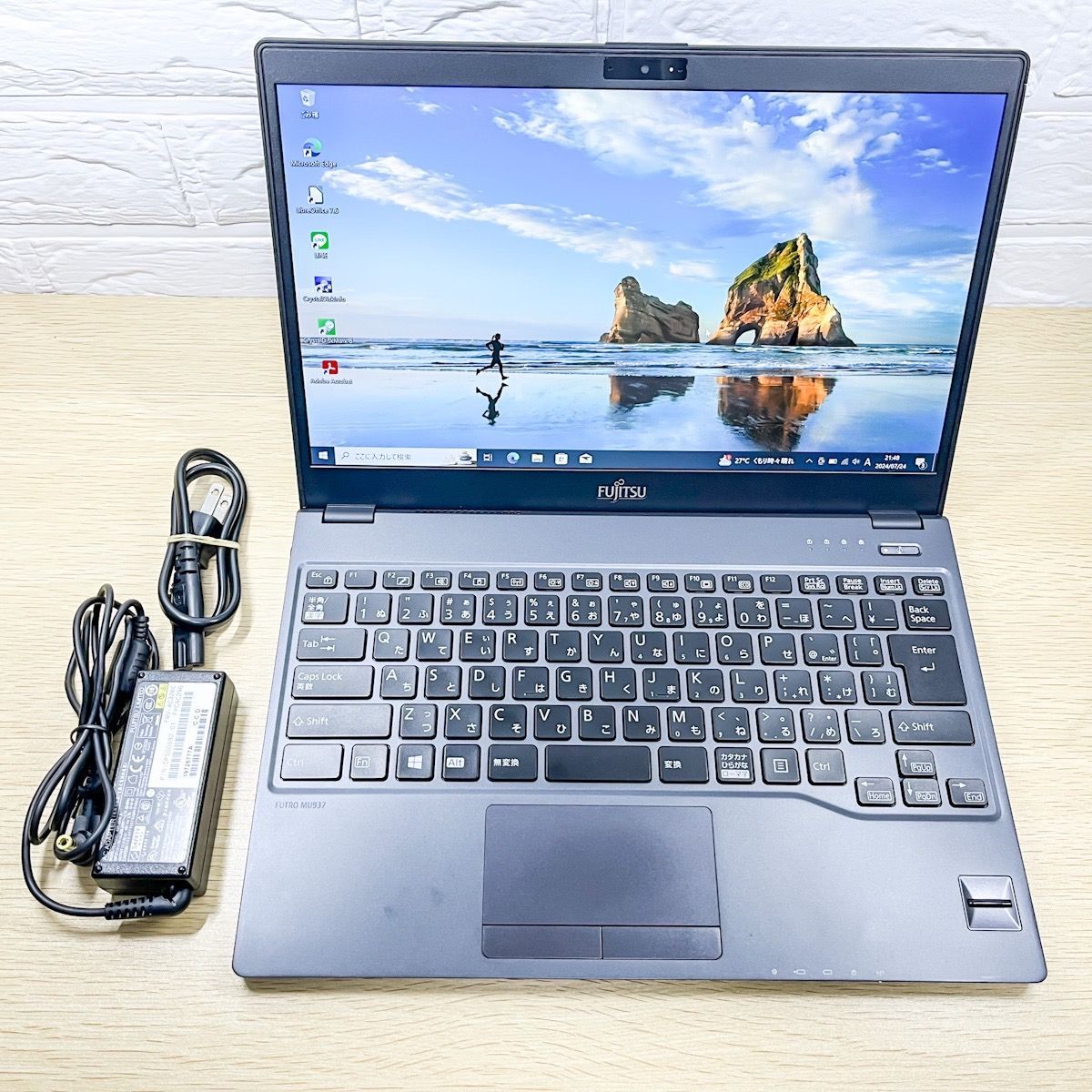 重さ約770g】富士通 Fujitsu LIFEBOOK FUTRO MU937 2019年モデル Celeron 3865U メモリ8GB  SSD256GB FHD13.3インチ Windows10 Pro 軽量ノートパソコン テレワーク - メルカリ