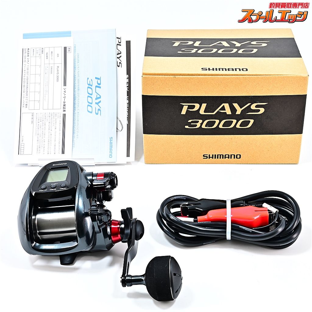 シマノ 24プレイズ 3000 使用距離0km 使用0時間 SHIMANO PLAYS m40289