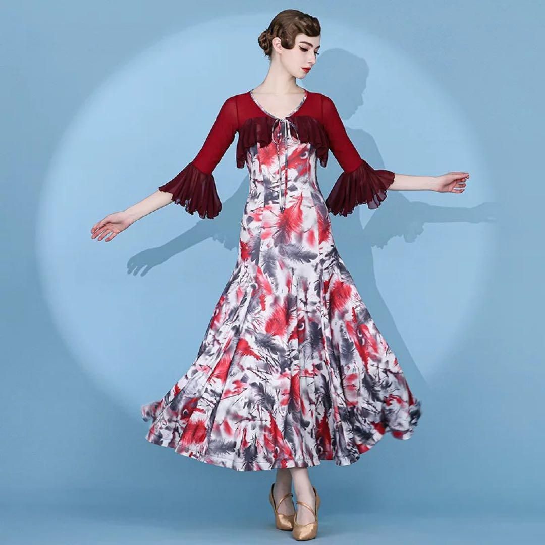 ♥ 練習着に最適 ダンスパーティにもオススメなワンピース スタンダード向き