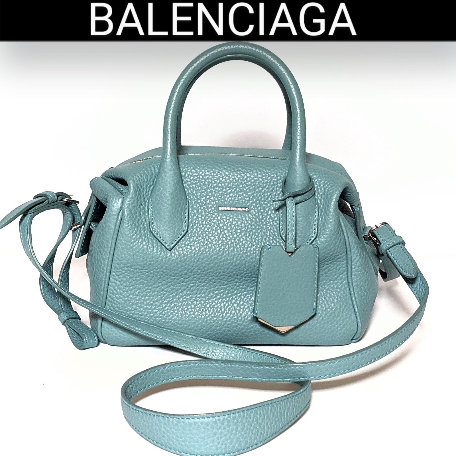 カラーブラックBALENCIAGA インファンタ ハンドバッグ 2WAY ショルダーバッグ