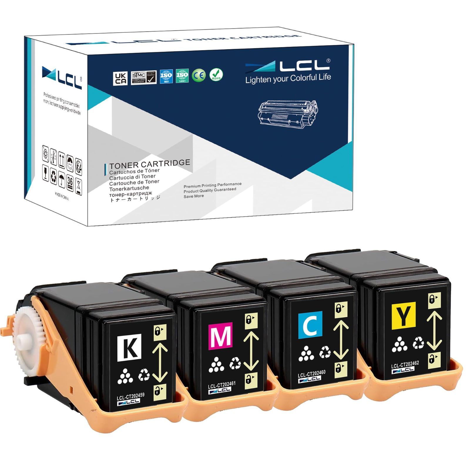 在庫処分 Xerox DocuPint 対応機種 Fuji イエロー マゼンタ シアン ブラック C3450 4色セット 互換トナーカートリッジ CT202562 CT202561 CT202560 d CT202559 富士ゼロックス用 Xerox用