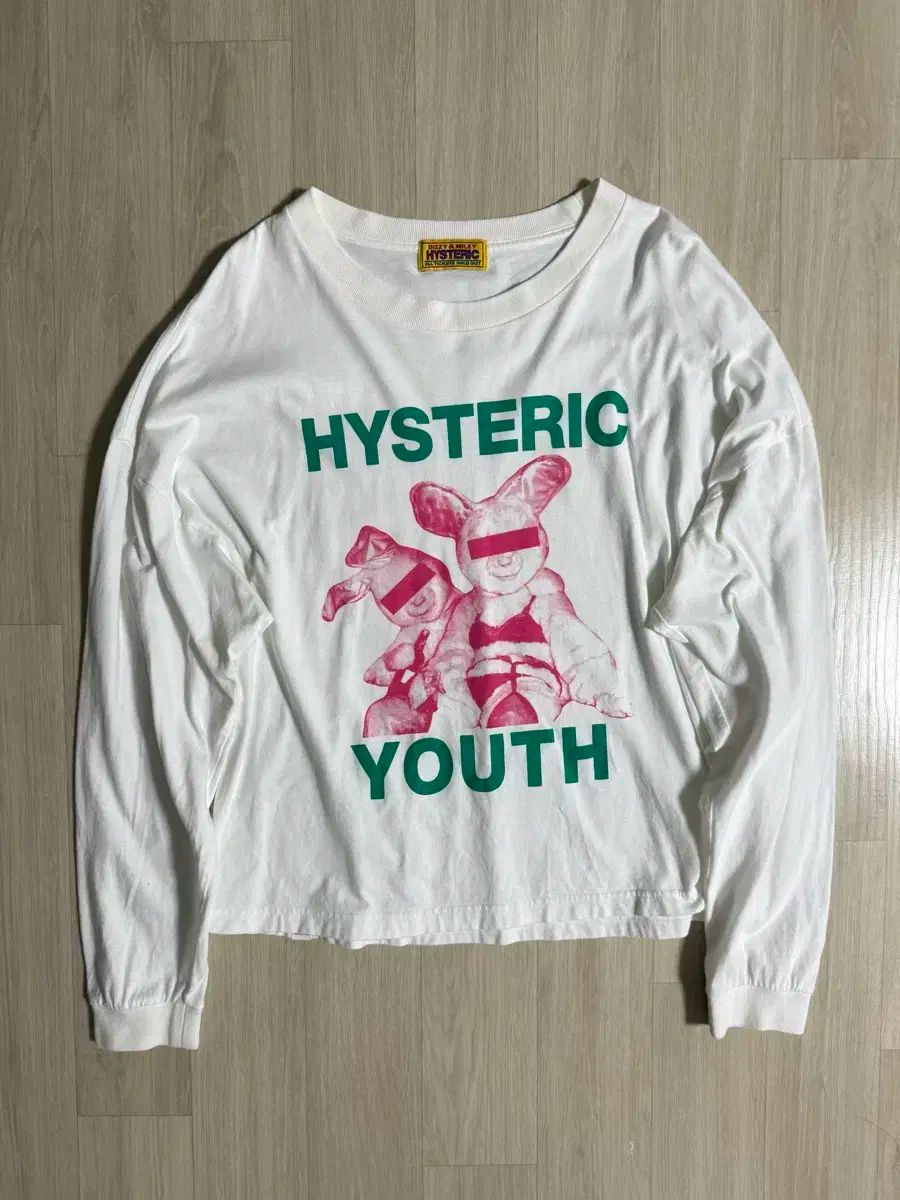 HYSTERIC GLAMOUR ヒステリックグラマー 白 ロングスリーブ