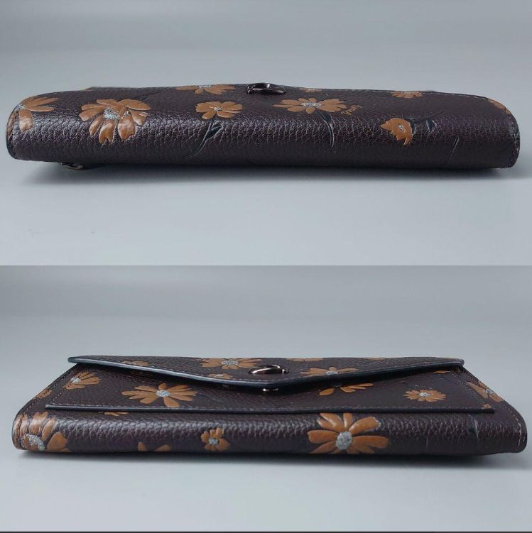 ウォレット COACH ウィン コーチ ソフト スモール フローラル 花 COACH