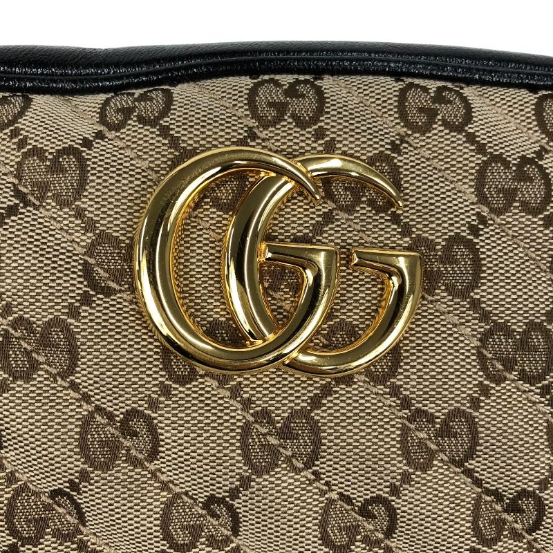 グッチ GUCCI GGマーモントキルティングバッグ 447632 ベージュ