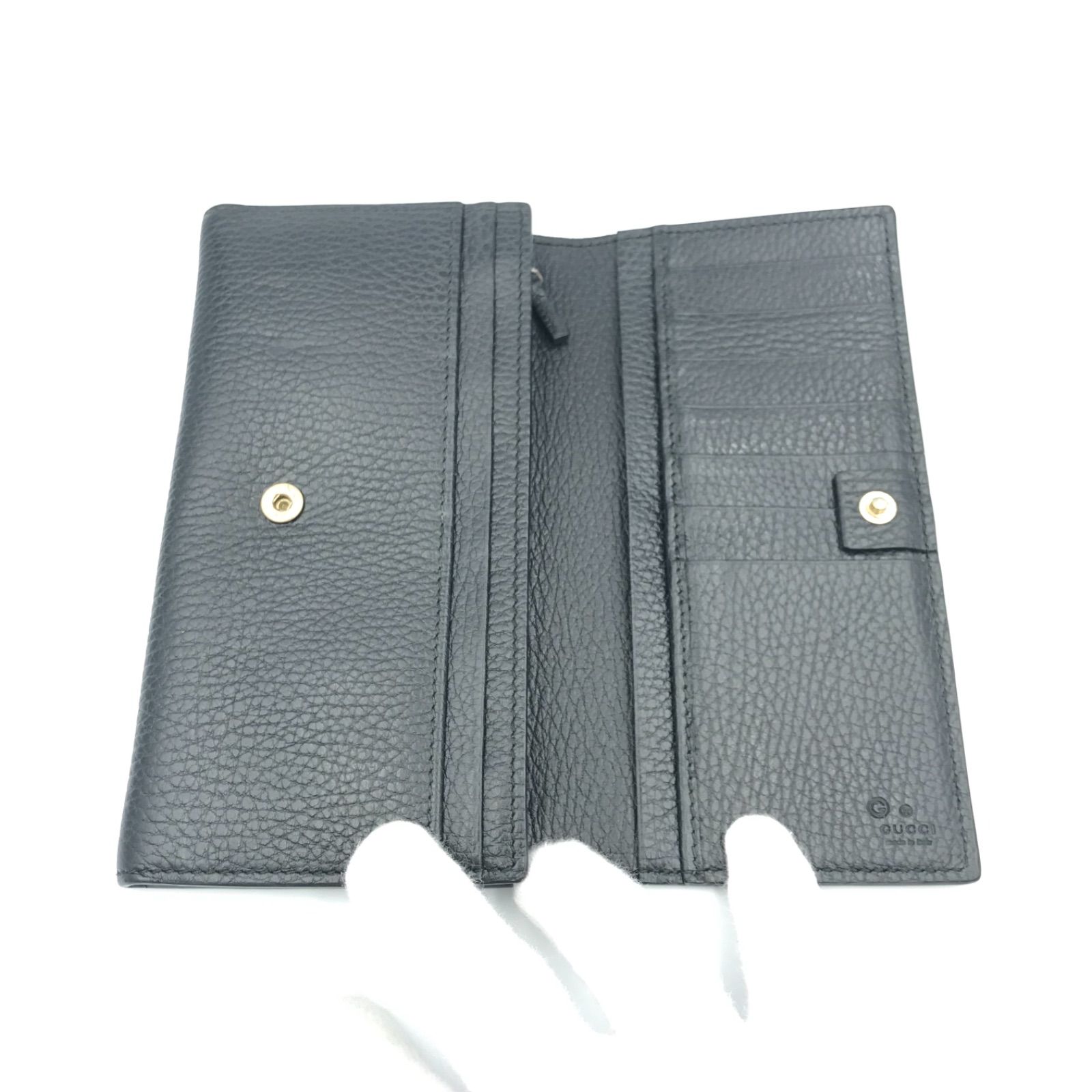 【美品】GUCCI グッチ レザー キャンバス インターロッキング  長財布 楽天市場】【財布】GUCCI グッチ GGキャンバス インター