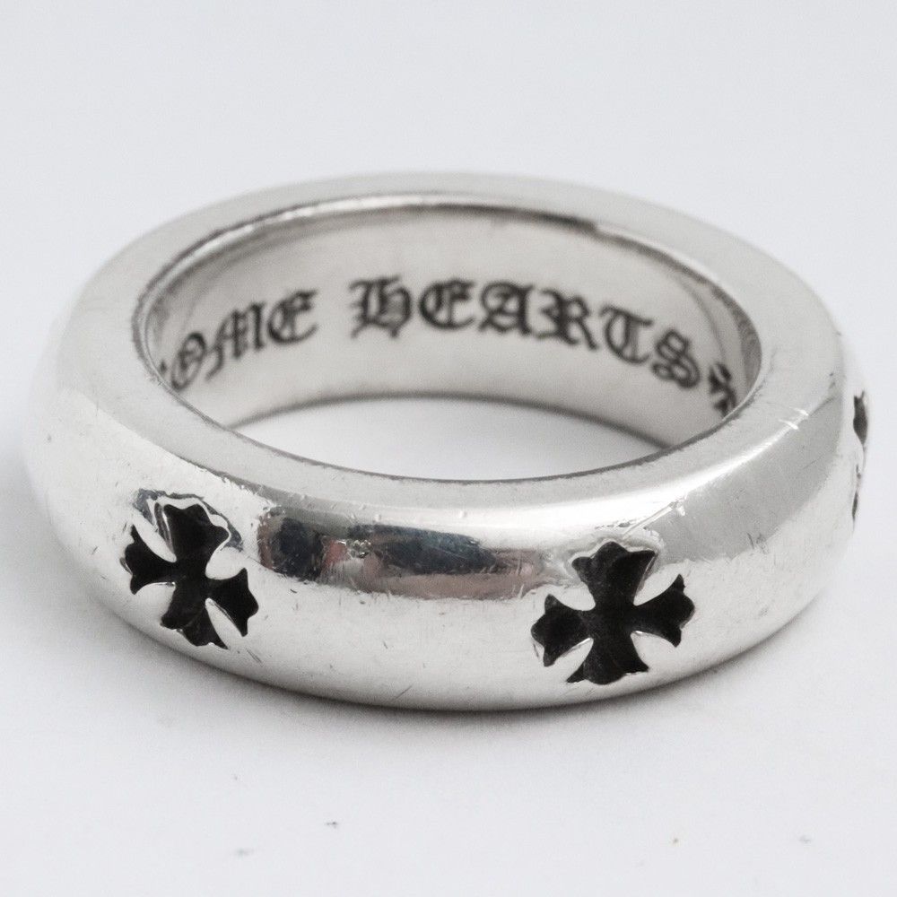 4号 CHROME HEARTS ネガティブCHプラスリング シルバー - メルカリ
