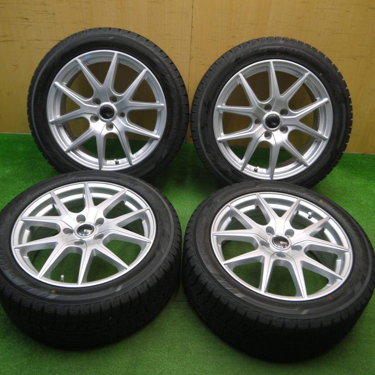 バリ溝！23年！キレイ！9.5分以上スタッドレス 215/50R17 ヨコハマ アイスガード iG60 SPORT DAISY スポルト デイジー 17インチ PCD114.3/5H5011412Hス