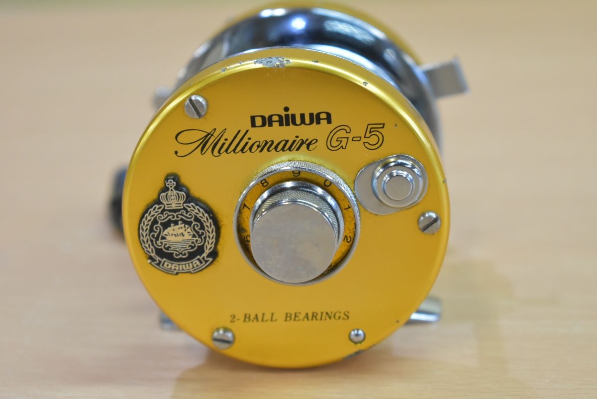 Daiwa Millionaire G-5 ベイトリール 希少品 希少 ダイワ ミリオネア G