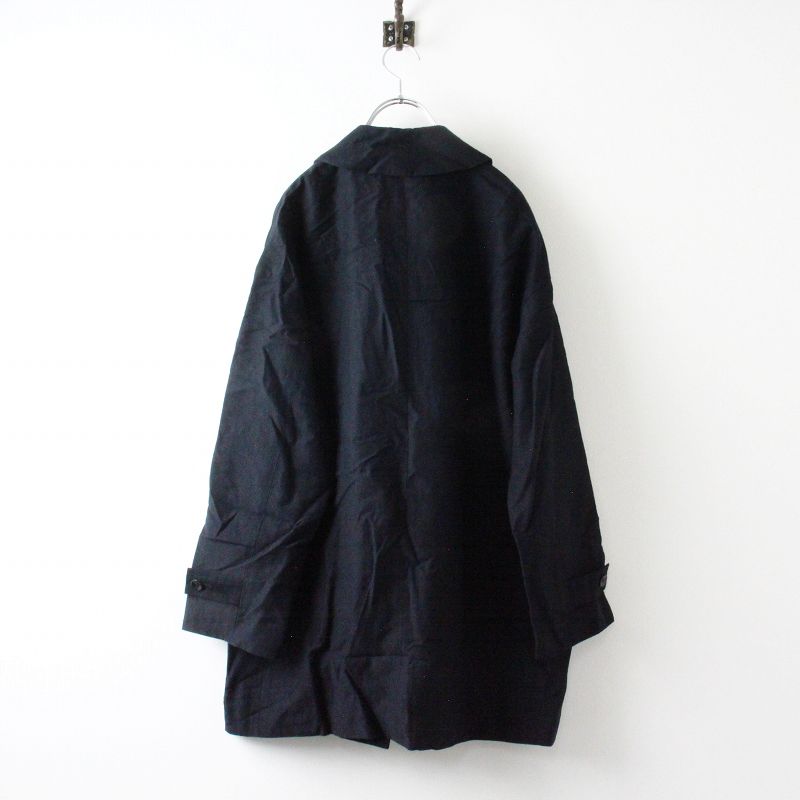 専用 AD2019 archive 丸襟フリルオーバーコート 黒 ブラック AD2019 archive 丸襟フリルオーバーコート 黒 ブラック（AD2019