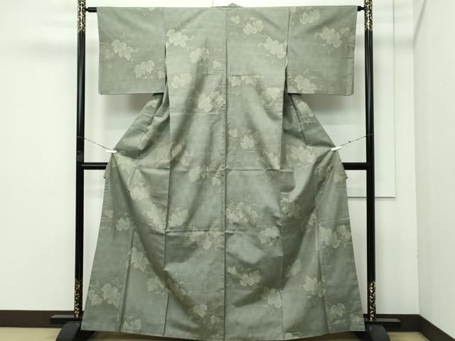 平和屋着物 上 本場大島紬 蔦の葉文 CZAA3632s5