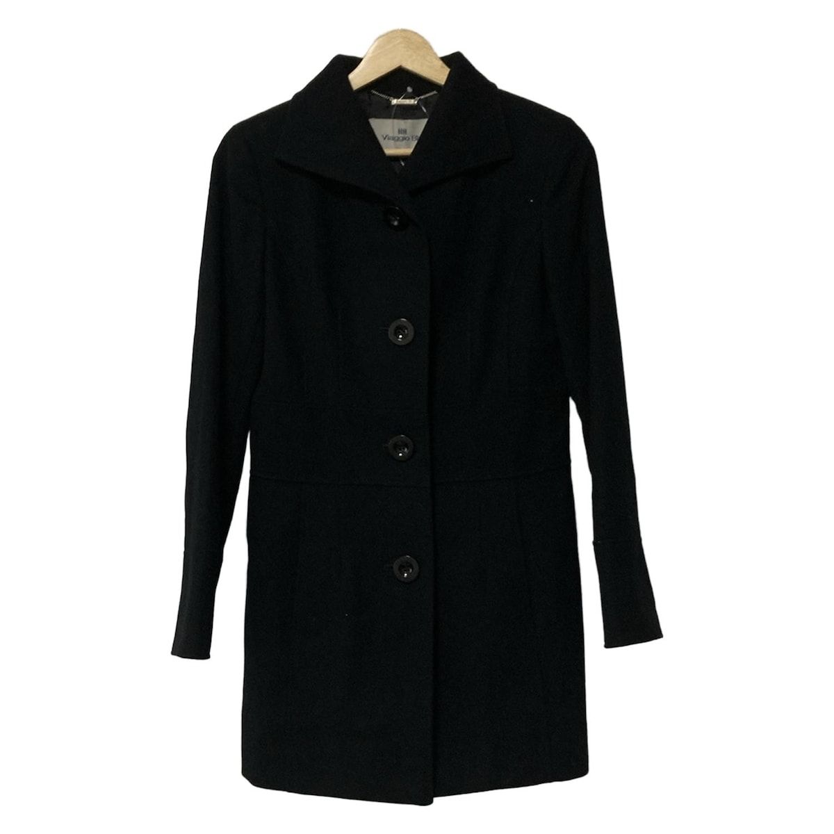 Viaggio Blu ビアッジョブルー コート サイズ2 M レディース - 黒 長袖 秋 冬