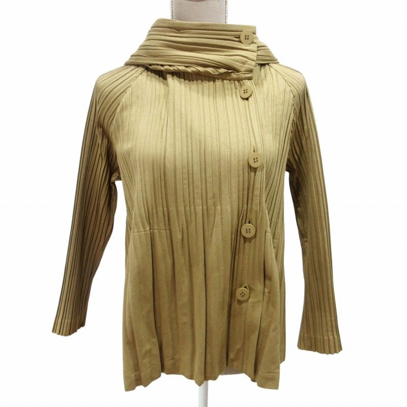 プリーツプリーズ PLEATS PLEASE イッセイミヤケ 美品 ジャケット 