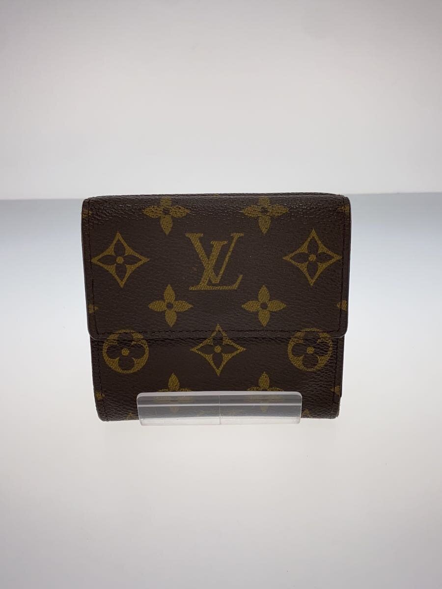 LOUIS VUITTON ポルト・モネ・ビエ・カルト・クレディ_モノグラム・キャンバス_BRW PVC ブラウン モノグラム レディー - メルカリ