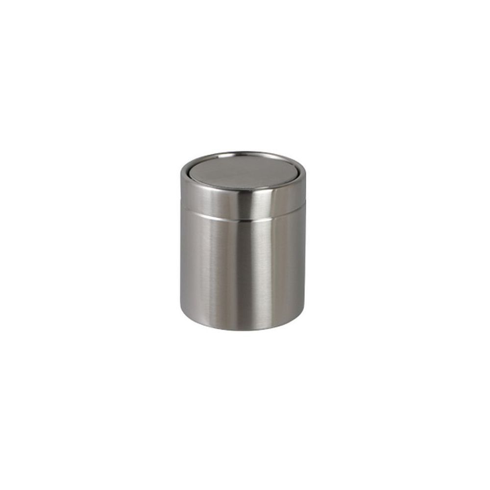 【新着商品】卓上ふた付きゴミ箱 ステンレス 高さ140mm クリーンでクールなコンパクトタイプ 1L 直径120mm タンボール ダストビン K555-527ST ダルトン(Dulton)