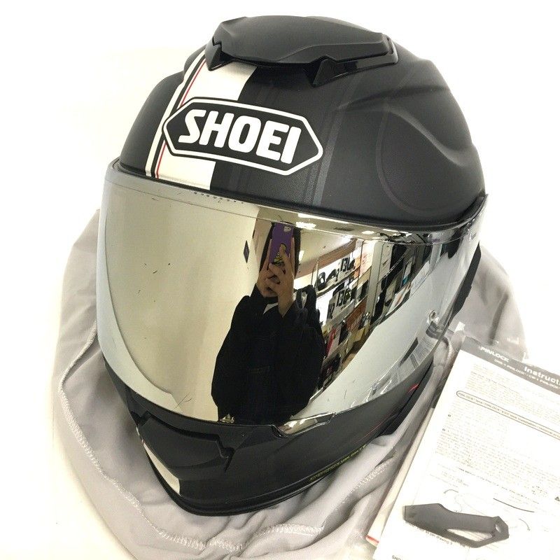 SHOEI ショウエイ GT-Air2 REDUX フルフェイスヘルメット 除菌消臭済 Mサイズ ブラック ホワイト オートバイ ツーリング ライディング バイカー バイク用品 TA3484