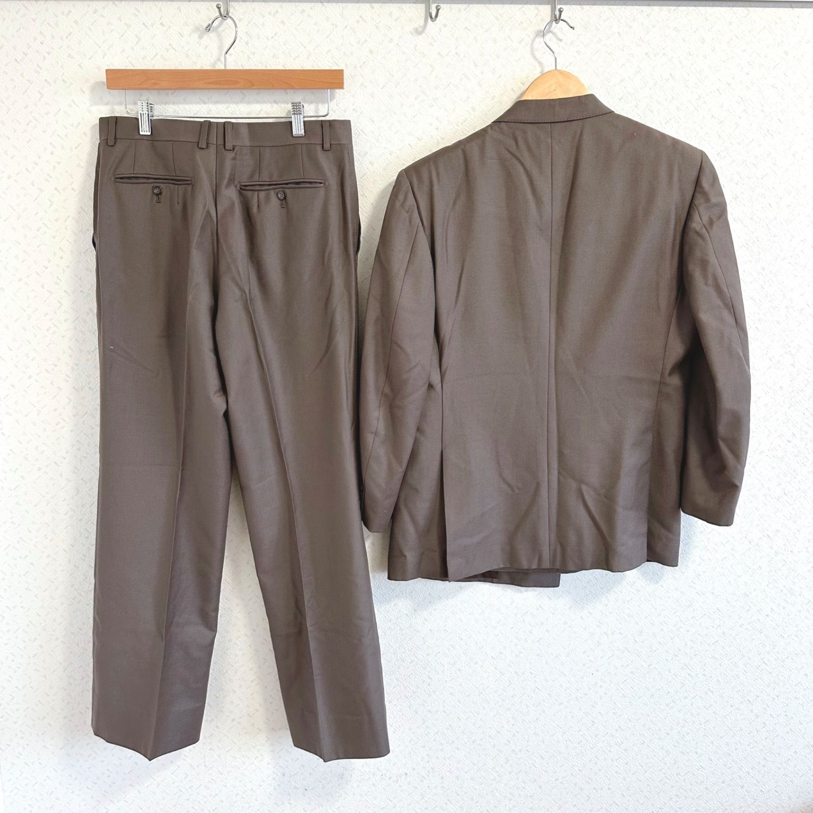 LANVIN セットアップスーツ ブラウン 【公式通販】