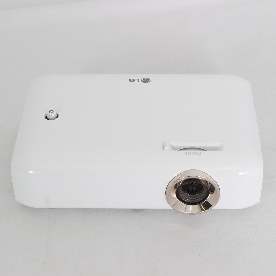 美品】LGエレクトロニクス Minibeam PH550G ホワイト LEDポータブル