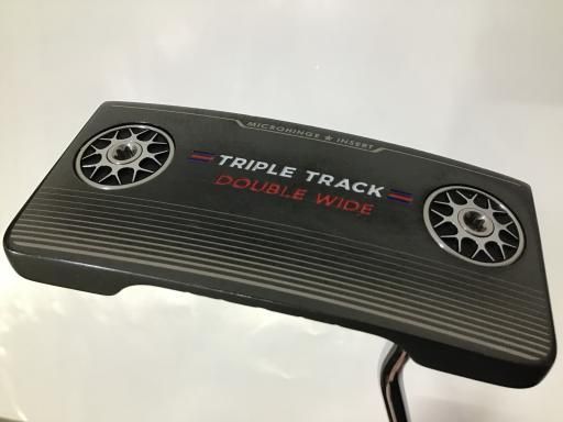 オデッセイ TRIPLE TRACK DOUBLE WIDE 34インチ パター PT STROKE LAB BLACK フレックスその他 メンズ 男性用 右利き 右用 Bランク ゴルフクラブ