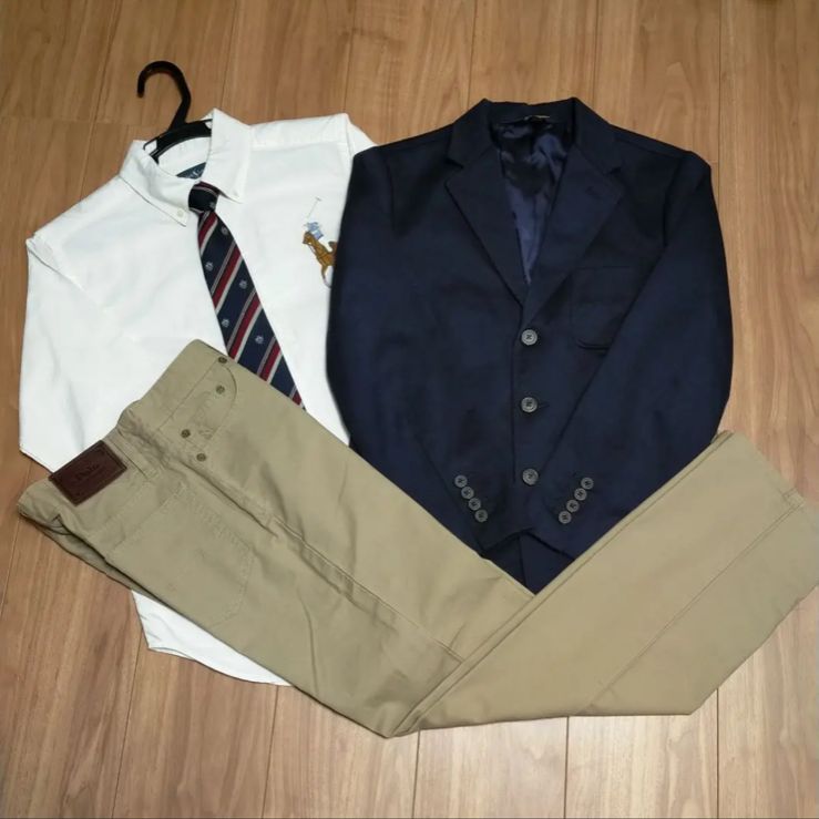 ラルフローレン フォーマルスーツ4点セット 150センチ 卒業式 結婚式  