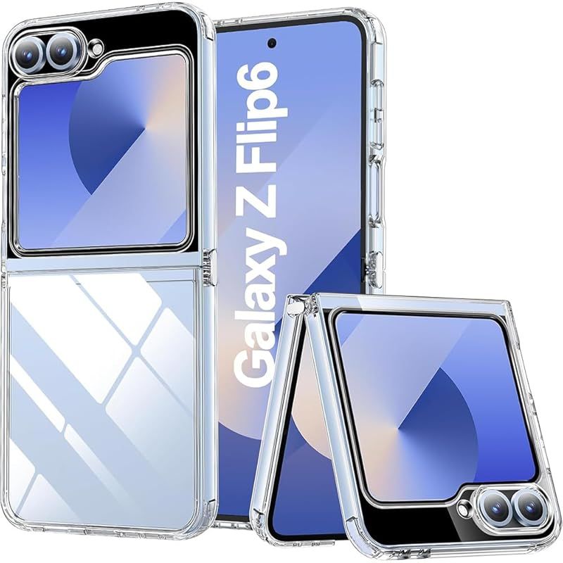 Gosento For Galaxy Z Flip6 ケース クリスタル Z Flip 6 SC-54E ケース クリア 透明 TPU素材  ギャラクシーZ フリップ6 Flip 6 保護カバー (クリア) 0 - メルカリ