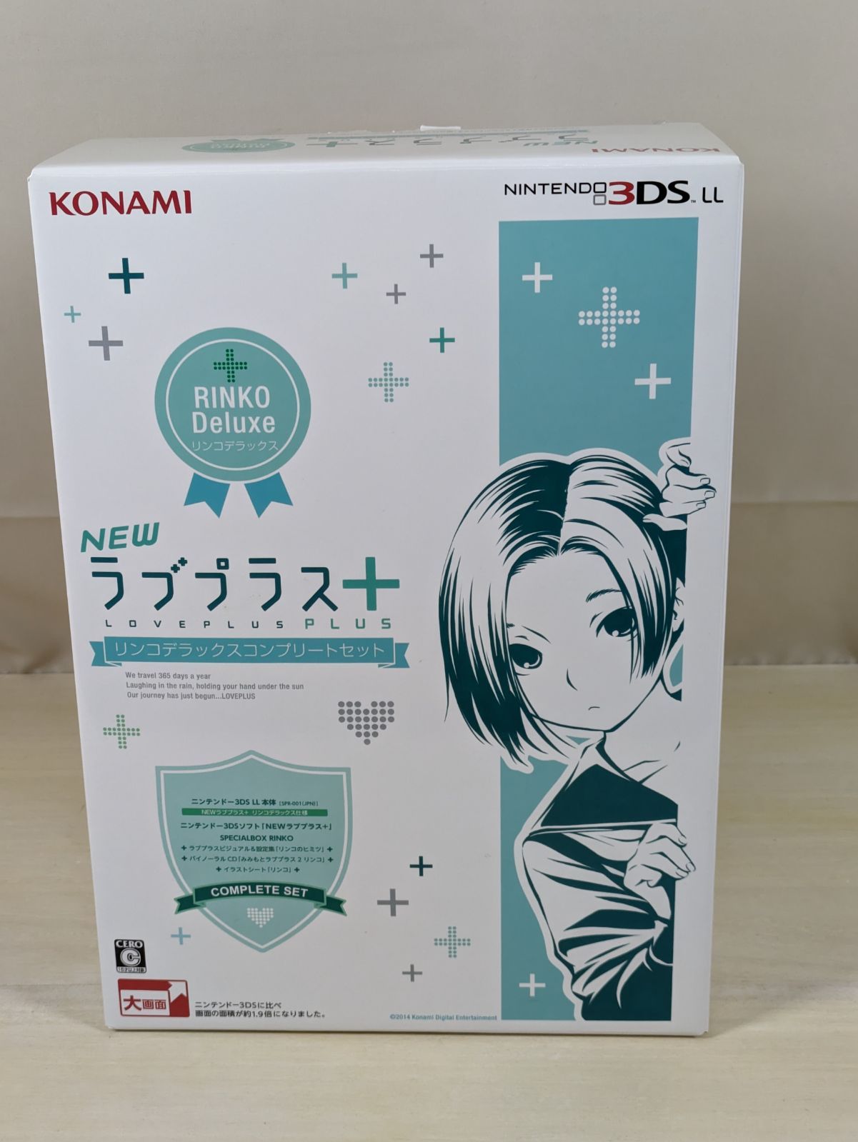 大野24-1-1023 NEW ラブプラス リンコデラックスコンプリートセット NINTENDO 3DSLL KONAMI コナミ