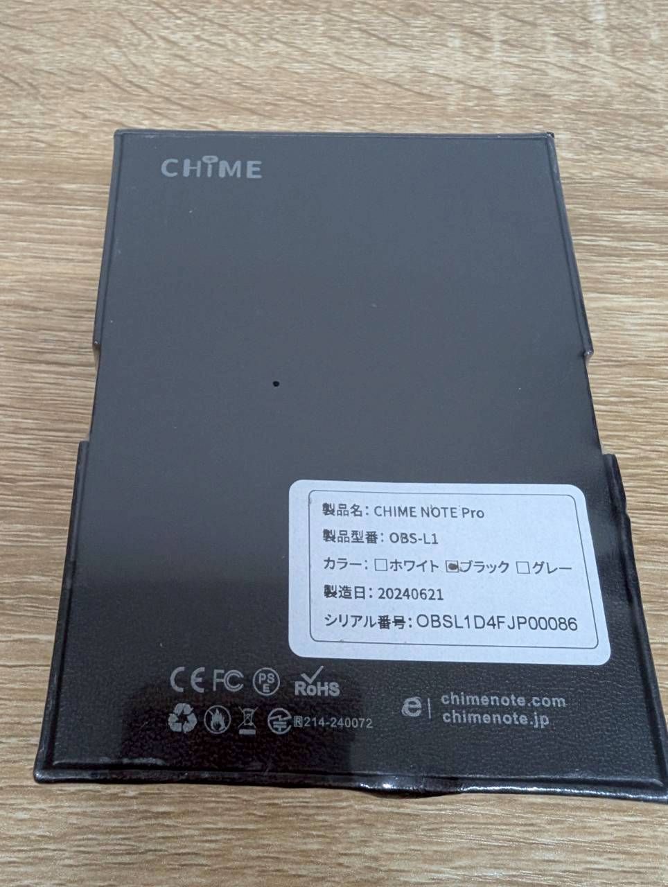 ほぼ新品 CHIME NOTE PRO チャイムノートプロ ブラック ケース付