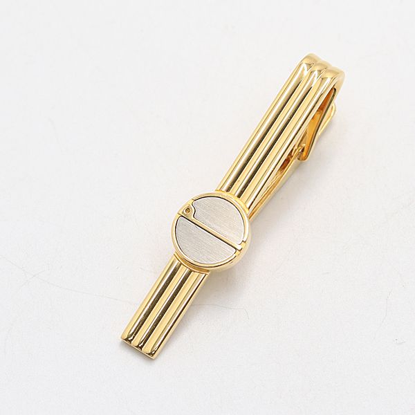 箱付 良品 ダンヒル ネクタイピン カフスセット ゴールドカラー
